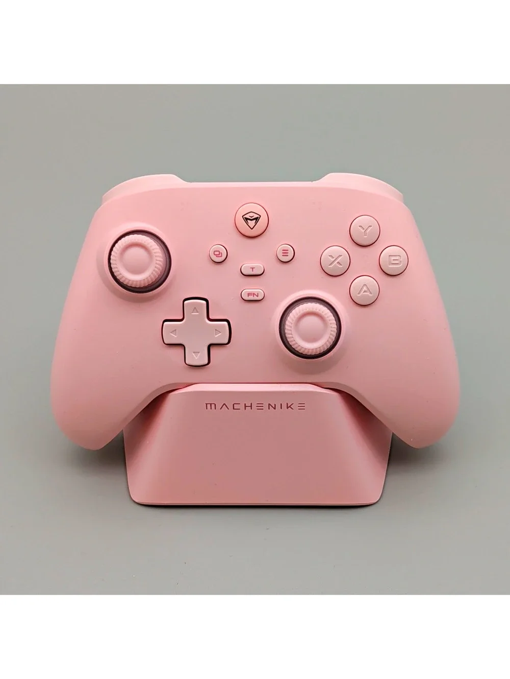 MACHENIKE G3V2 Tri-Mode Wired PC Controller Pink Set w/ Dock, USB Cable, Manual